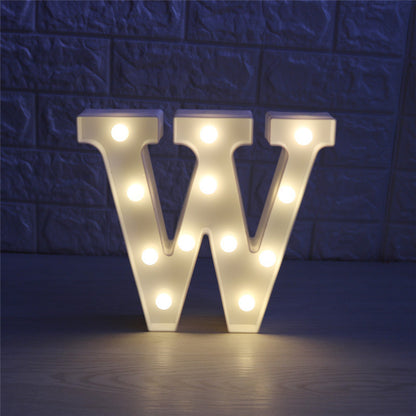 White LED Letters For Decoration