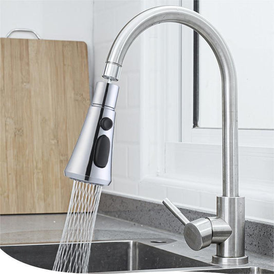Universal Pressurized Faucet Sprayer/Anti-splash 360 Degree Rotating Water Tap Adapter