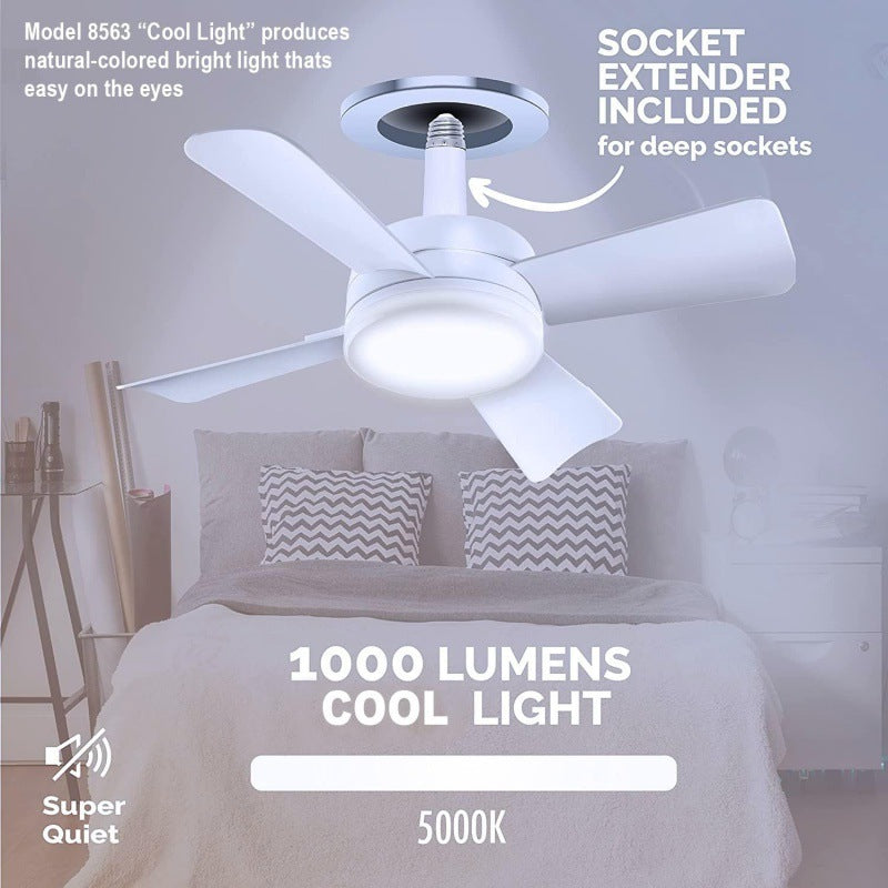 Screw In Fan Light With Remote