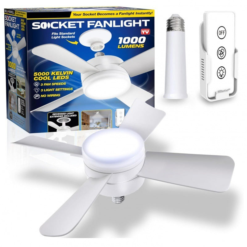 Screw In Fan Light With Remote