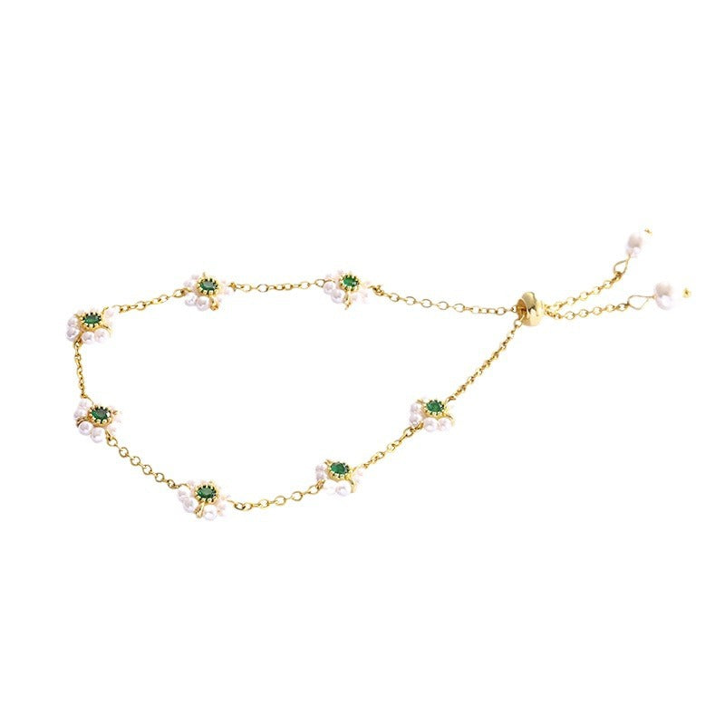 Pearl Flower Bracelet