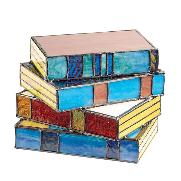 Stacked Books Table Lamp