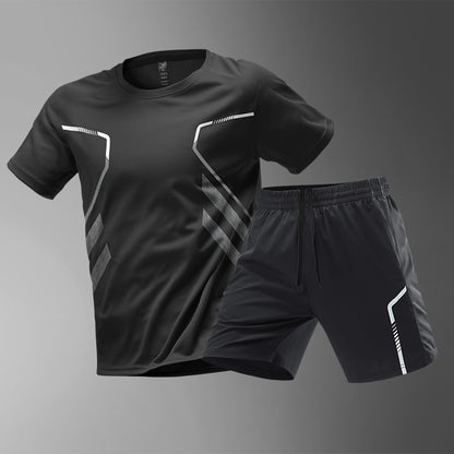 Men's Training T-shirt & Shorts Set