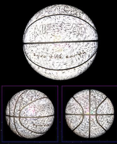 Glowing Luminous Fluorescent Basketball