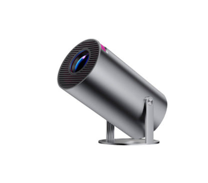 Portable Projector With 80 Degrees Projection `