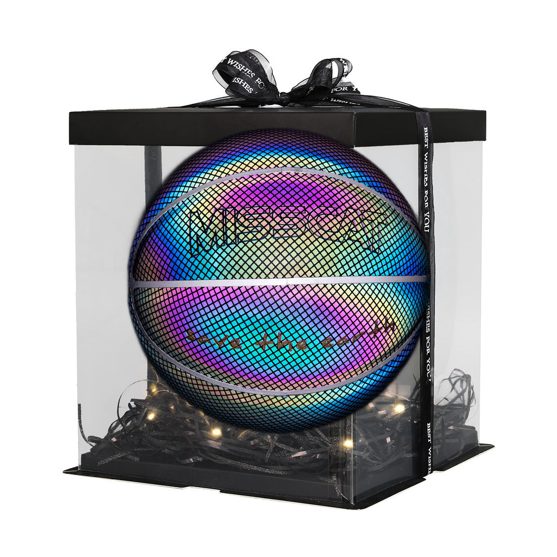 Glowing Luminous Fluorescent Basketball
