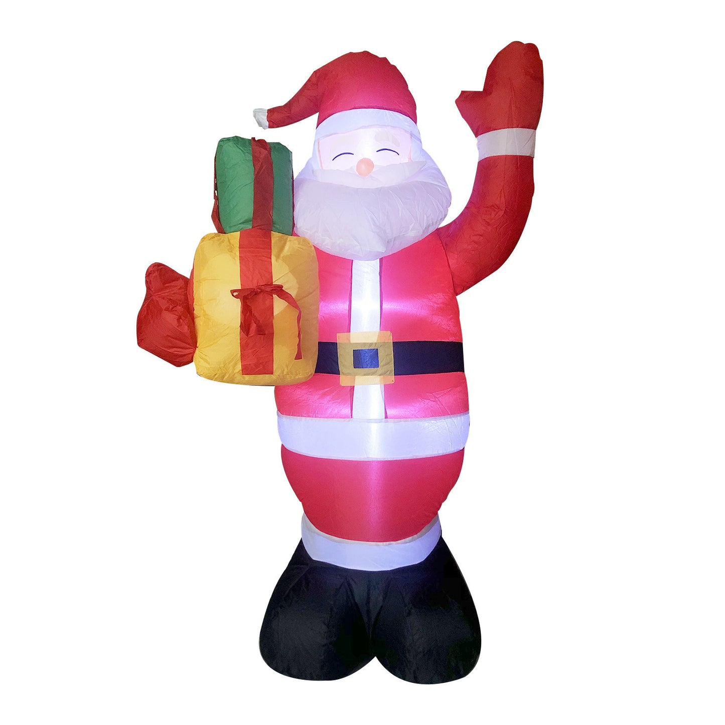 Christmas LED Lights Glowing Santa / Tree / Snowman Inflatables